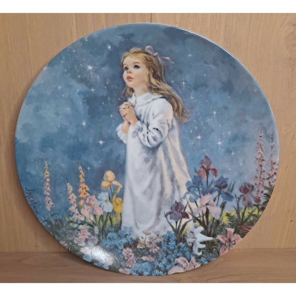 Vintage 1988 John McClelland Twinkle Twinkle Little Star Collector Plate Knowles - Picture 1 of 5